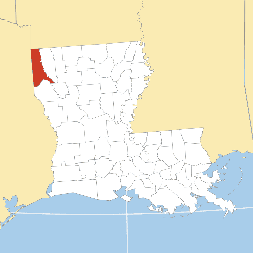 caddo county map