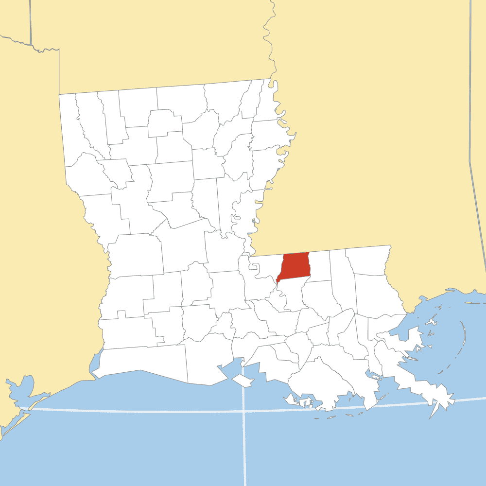 east feliciana county map