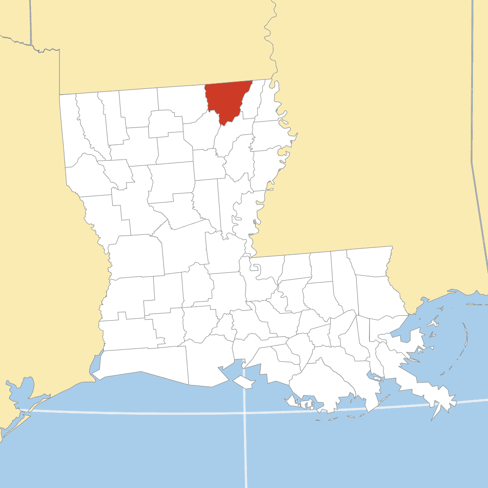morehouse county map