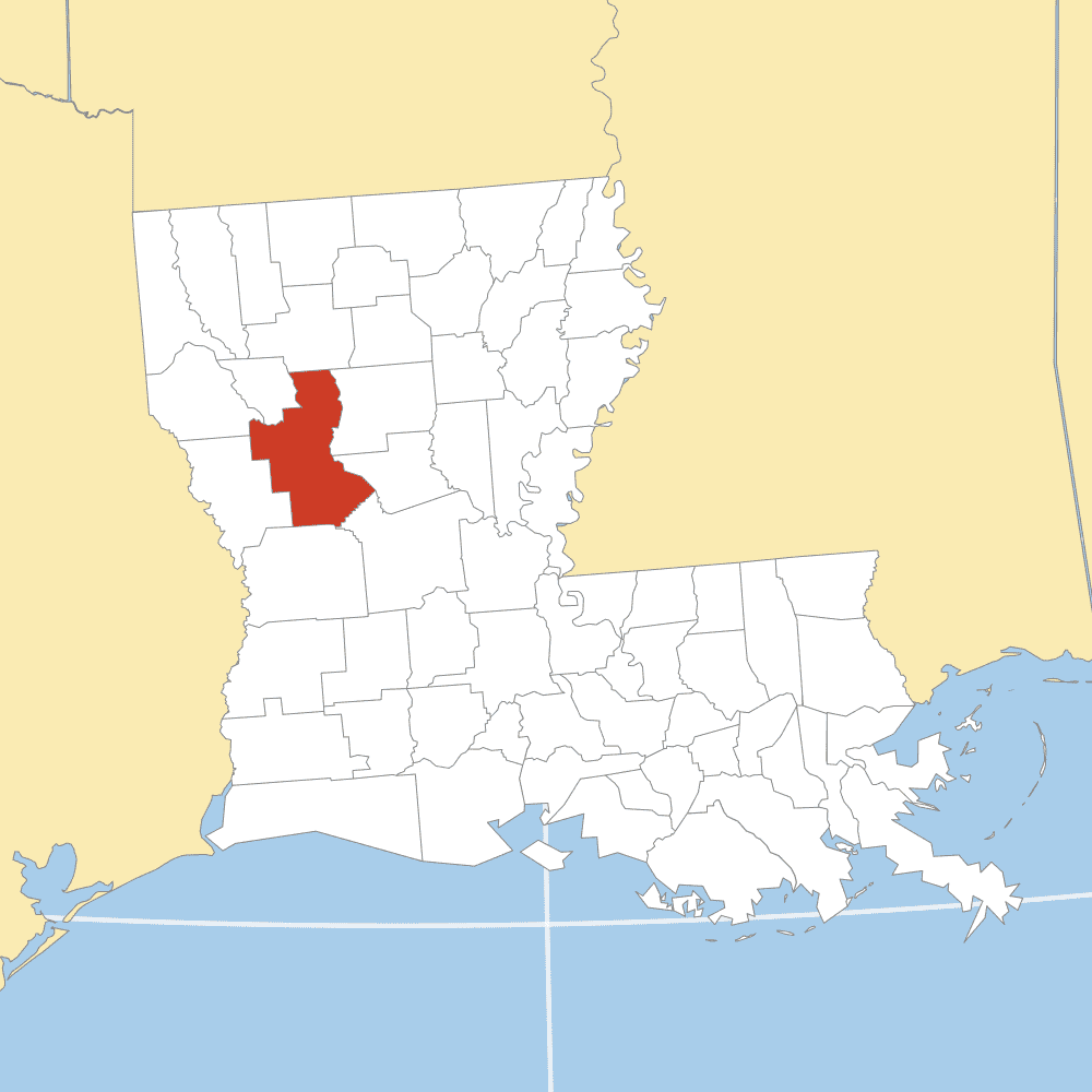 natchitoches county map
