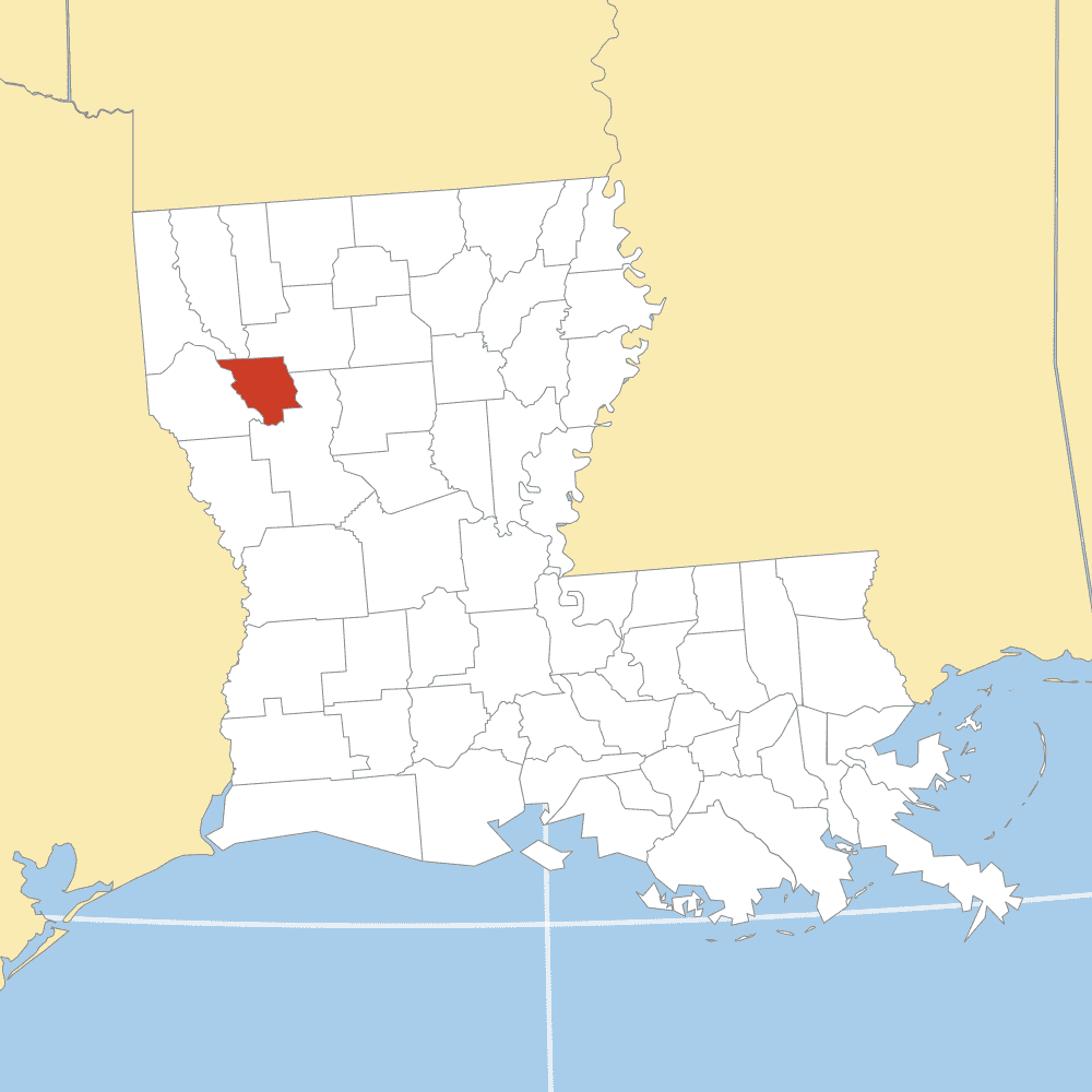 red river county map