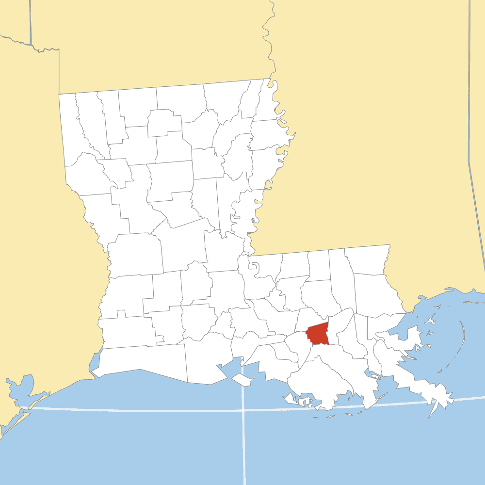 st. james county map