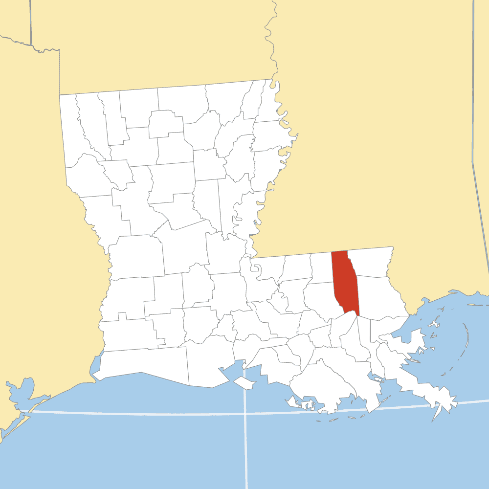tangipahoa county map